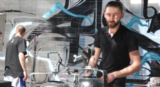 Yann, président de l'association "Peinture Fresh"
