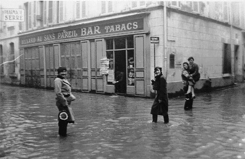 Innondation Nov.1935 Me Ouvier rue Bonneterie (don Michel BOURGUE)