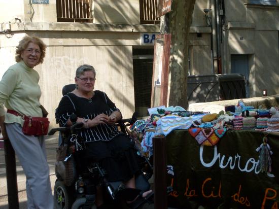 Les amies de l'Ouvroir de la Cité des Papes