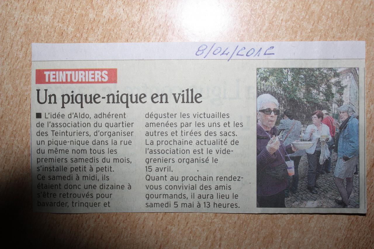 Article de Vaucluse Matin