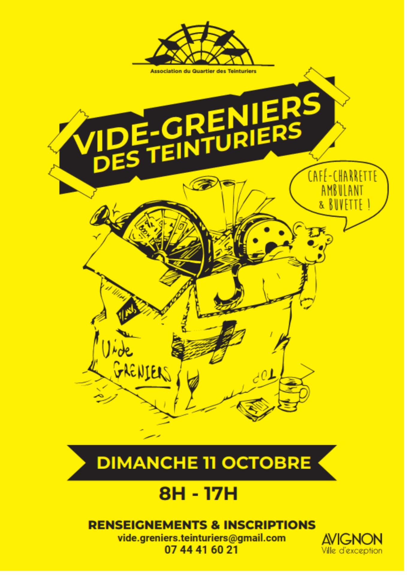 Affiche vide grenier oct26